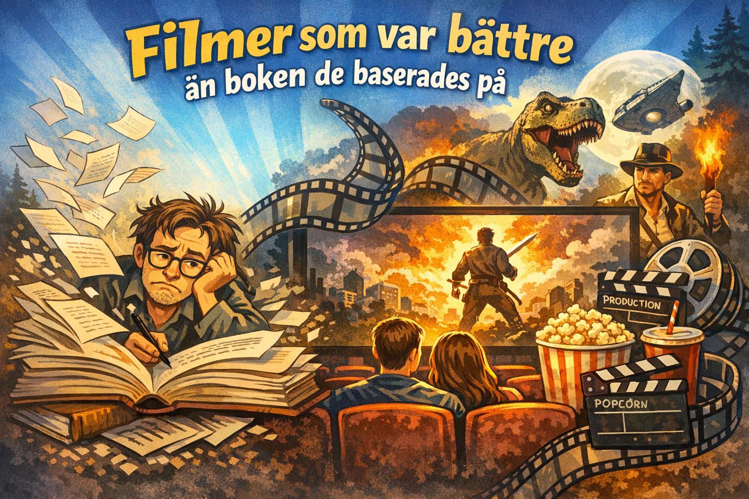 Filmer som var bättre än boken de baserades på