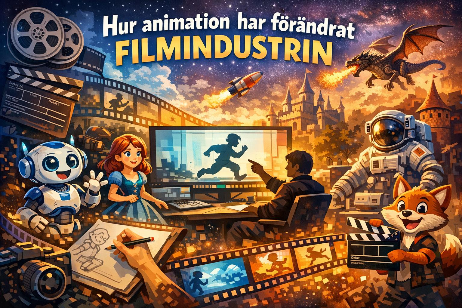 Hur animation har förändrat filmindustrin